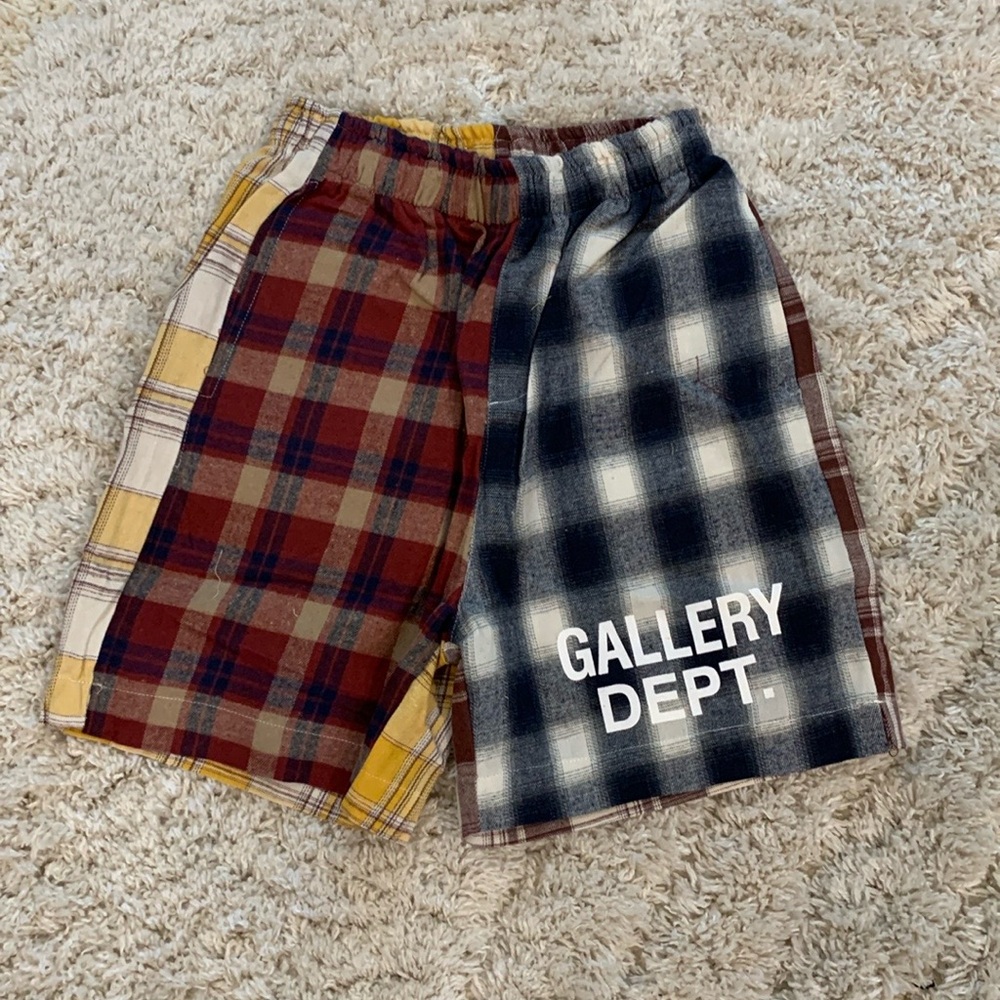 Gallery Dept Zuma 2 Face Flanned Shorts Multi Color Men’s size S, M, L